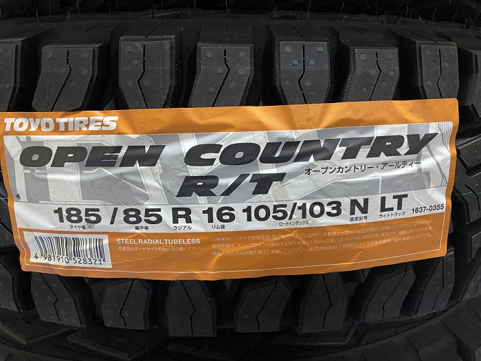TOYO OPEN COUNTRY RT 185/85R16 ホイールセット