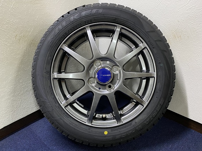 【一部予約販売中】 ‼️バリ山‼️スタッドレス 155/65R14 ファルケン 4本セット タイヤ - www.ip.psd.ku.ac.th